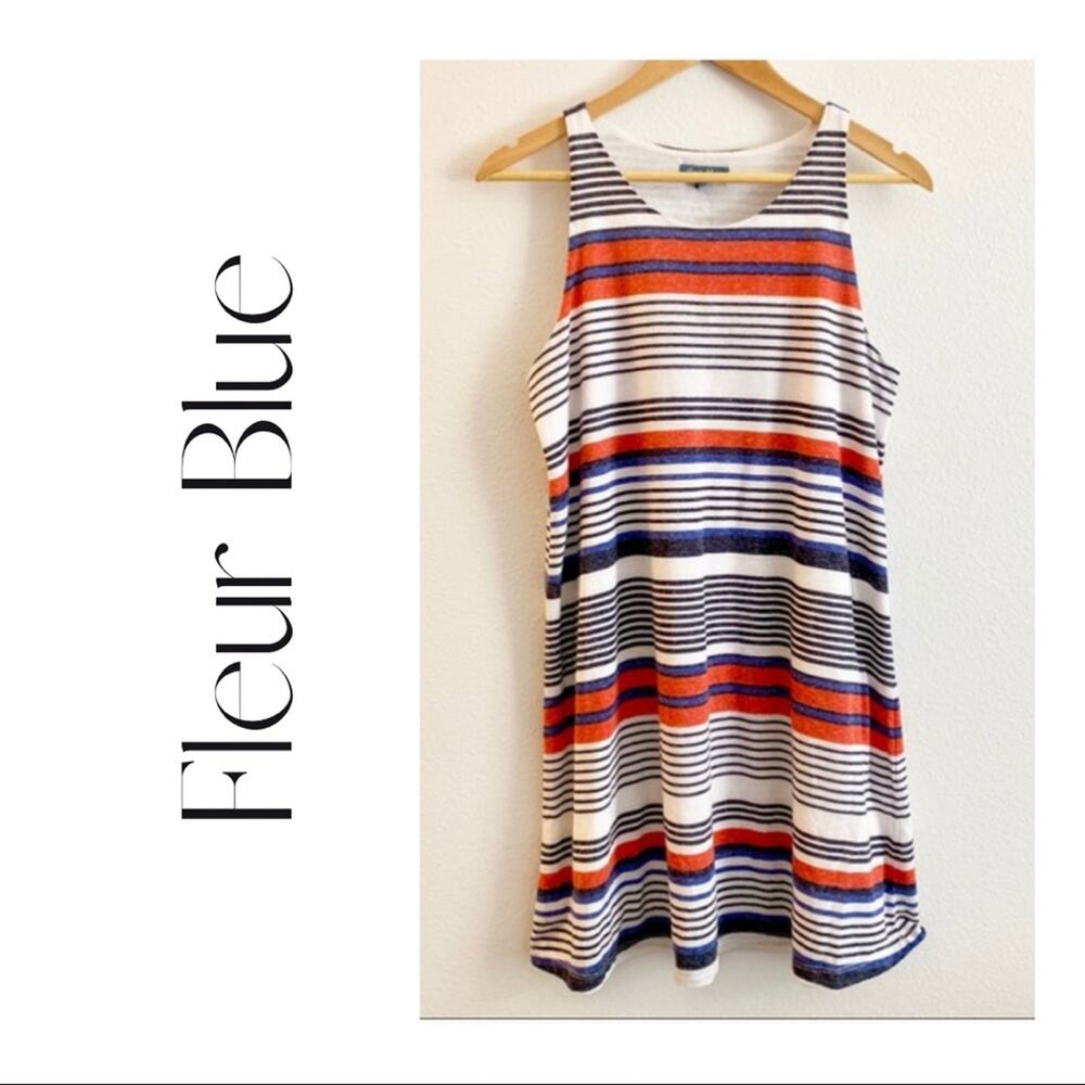 Red White and Blue Summer Nautical Dress From Nordstrom Size XS